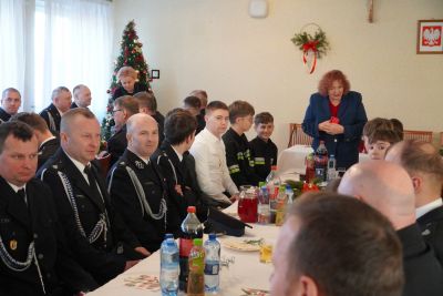 Spotkanie opłatkowe strażak&oacute;w w Niwiskach